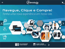 Tablet Screenshot of intersolucao.com.br